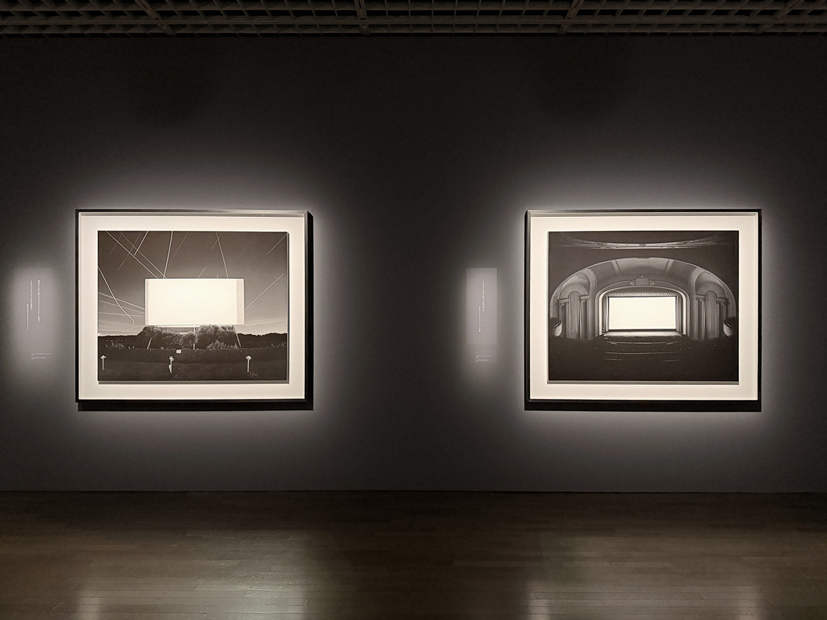 東京国立近代美術館「杉本博司 絶滅写真」会場より 東京国立近代美術館「杉本博司 絶滅写真」展示風景より 「劇場」