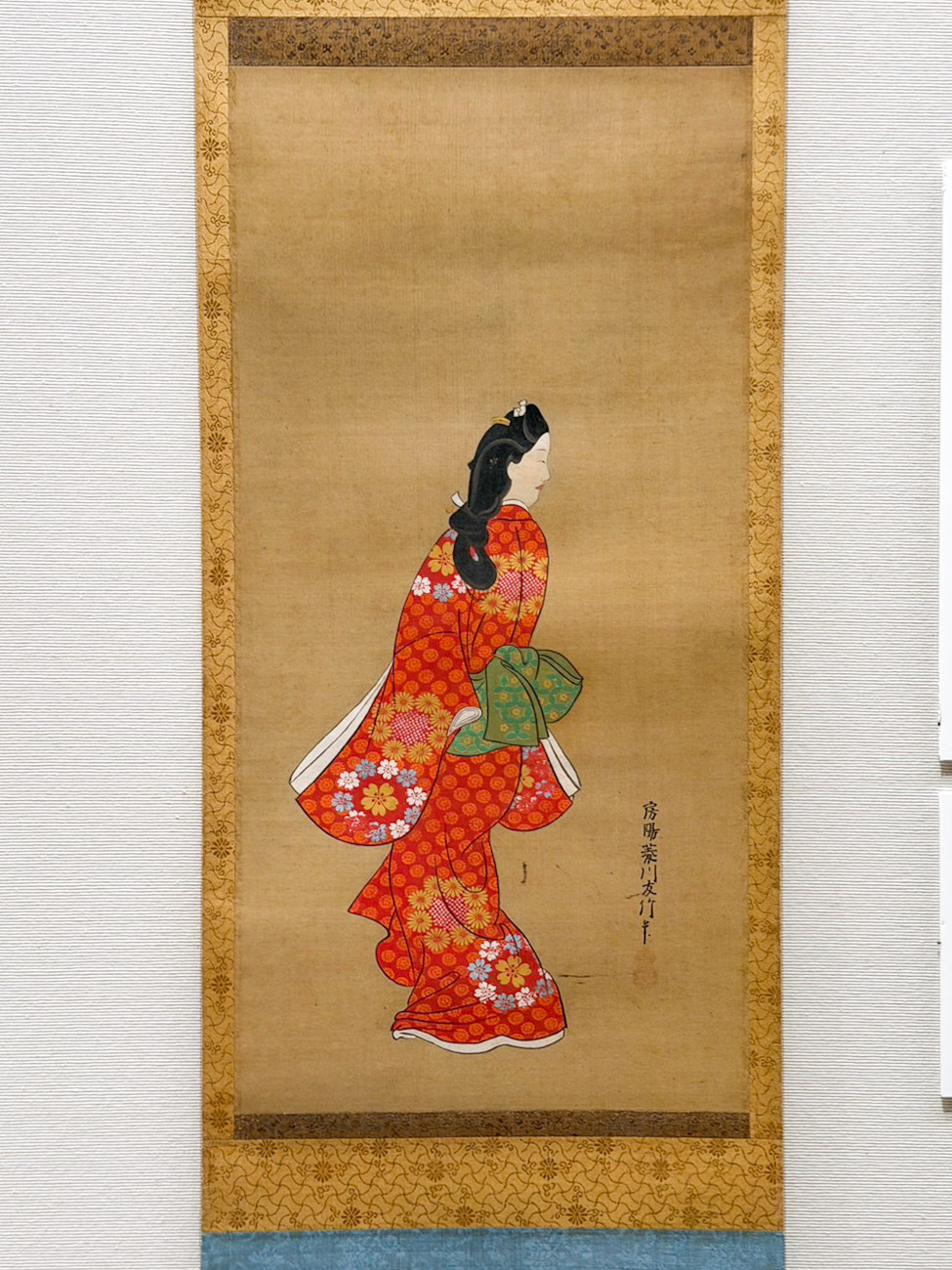 静嘉堂文庫美術館「元禄！師宣劇場 十二ヶ月風俗図巻 大公開」会場