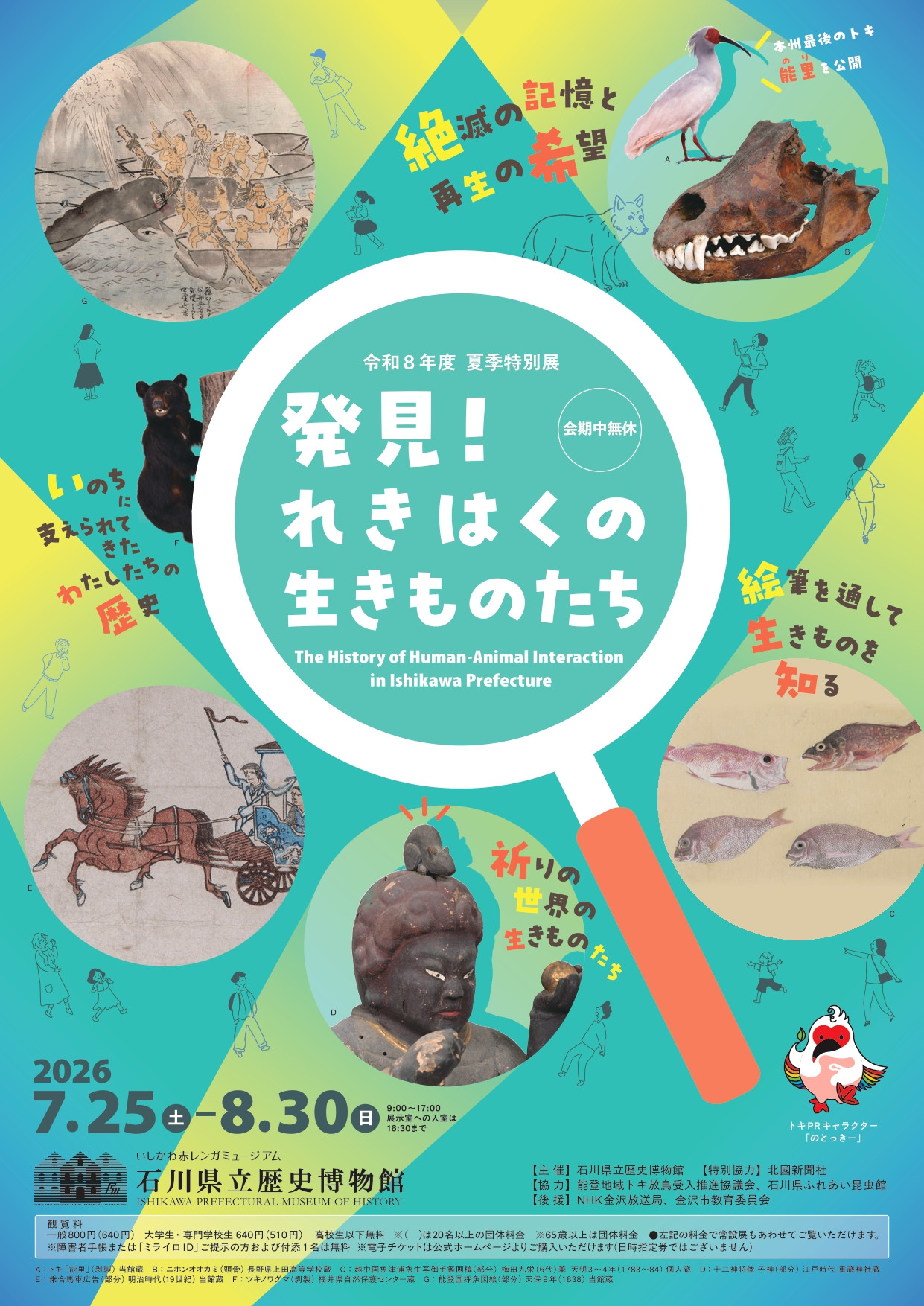 発見！れきはくの生きものたち