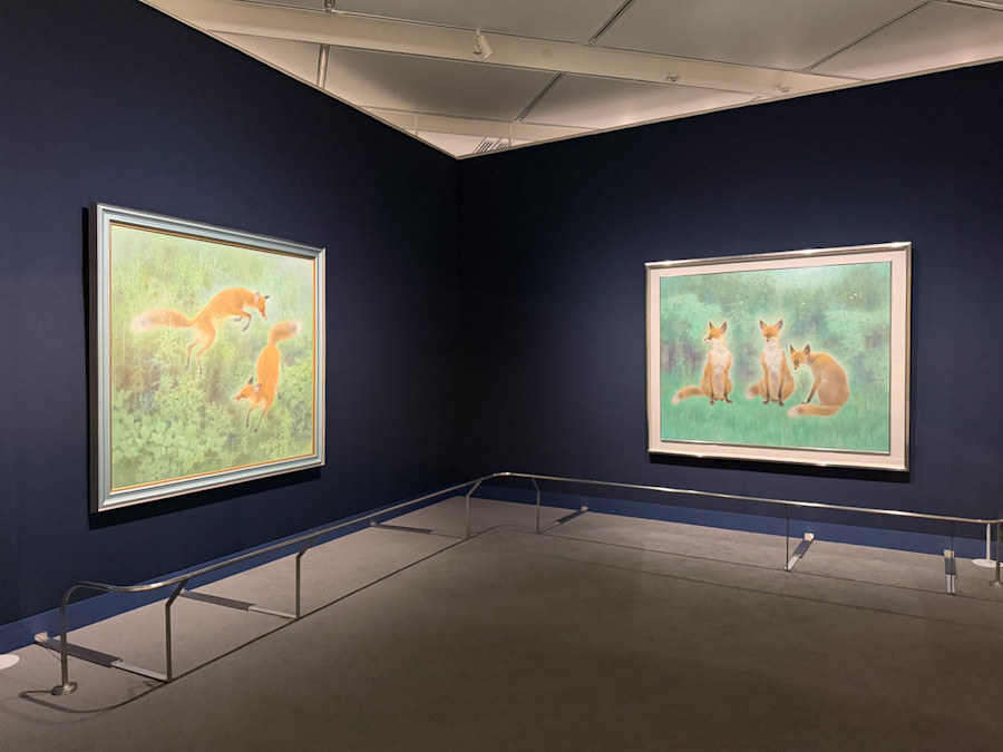 SOMPO美術館「開館50周年記念 山口華楊展」会場