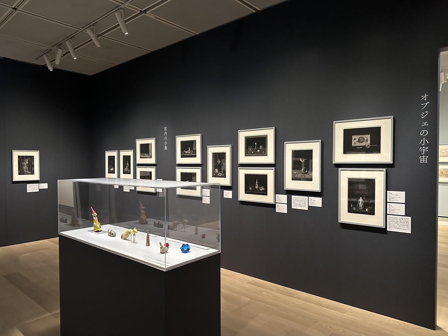パナソニック汐留美術館「長谷川潔展　―パリに生きた銅版画家の軌跡」会場
