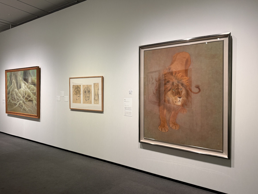 SOMPO美術館「開館50周年記念 山口華楊展」会場