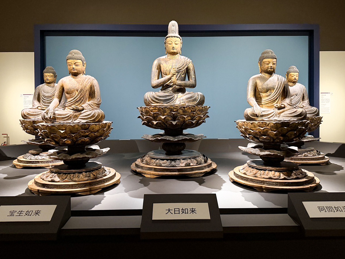 東京国立博物館「弘法大師生誕1250年記念 特別展『空海と真言の名宝』」会場