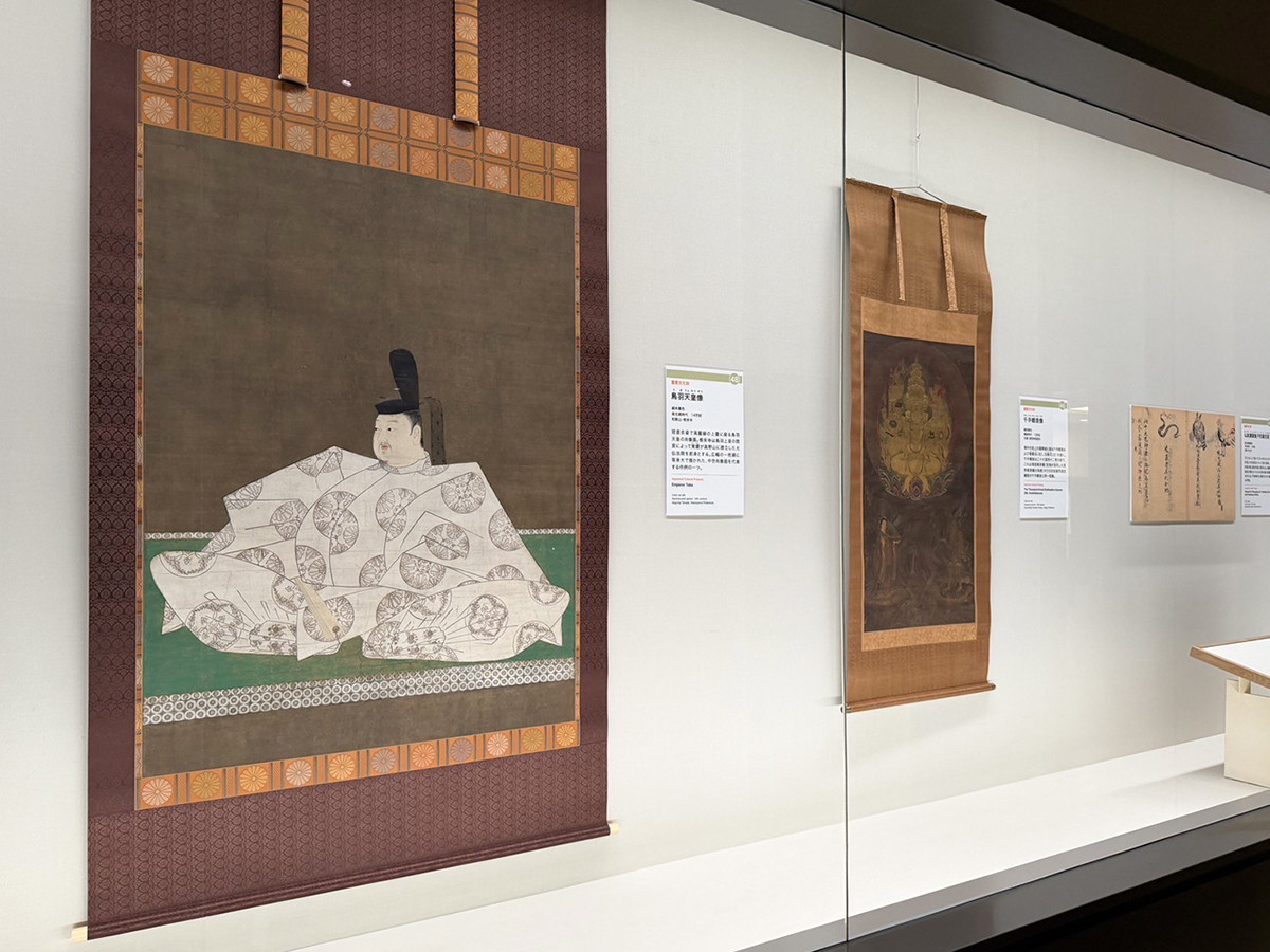 東京国立博物館「弘法大師生誕1250年記念 特別展『空海と真言の名宝』」会場