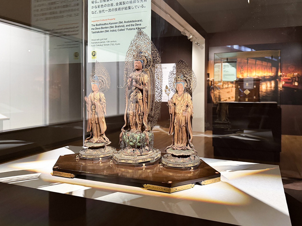 東京国立博物館「弘法大師生誕1250年記念 特別展『空海と真言の名宝』」会場