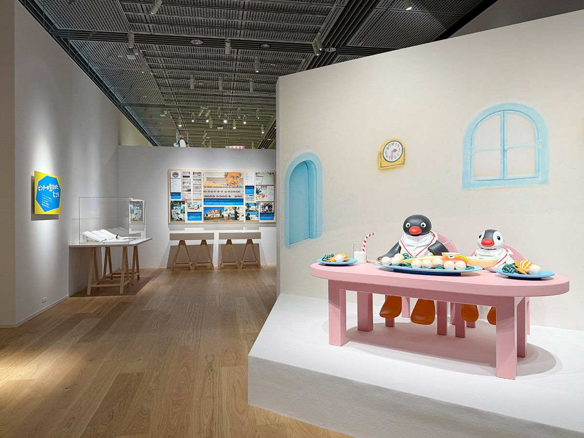 YURAKUCHO MUSEUM「可愛いだけじゃない！？ピングー展」会場より　ピングーを「知る」貴重なクレイモデルや制作資料