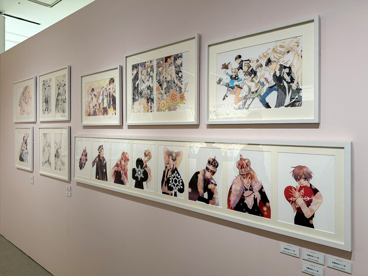 新宿髙島屋「創刊50周年記念LaLa原画展~魅惑のクリエイション~」会場