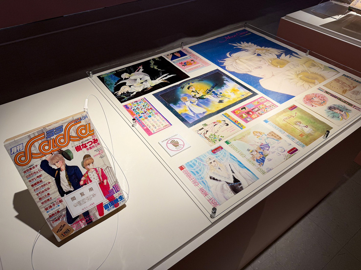 新宿髙島屋「創刊50周年記念LaLa原画展~魅惑のクリエイション~」会場