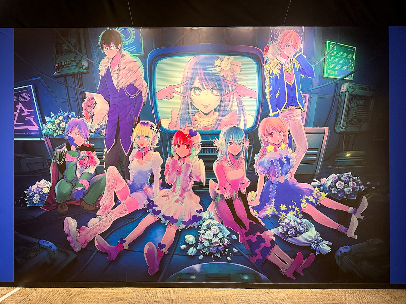 松屋銀座「マンガ【推しの子】展 -星のキセキ-」会場
