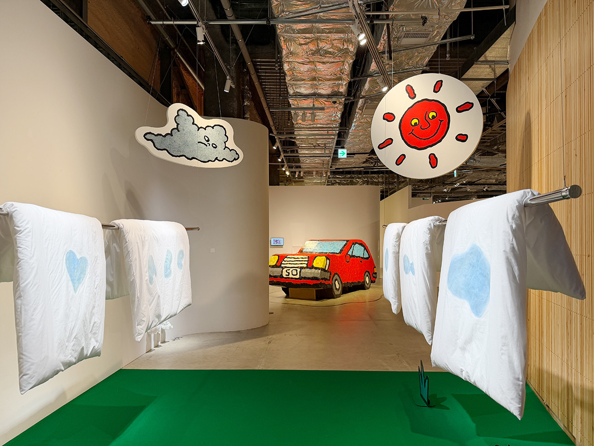 PLAY! MUSEUM「誕生50周年記念 ノンタン ずっとともだち!!!」展会場より　第1章「ノンタンの夢の中」