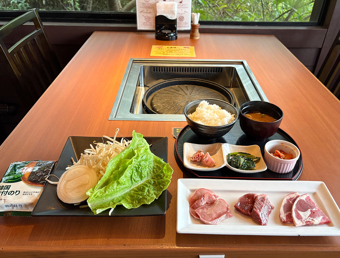 おすすめランチ 「祝！50周年ラムランチ」（六甲山ジンギスカンパレス）