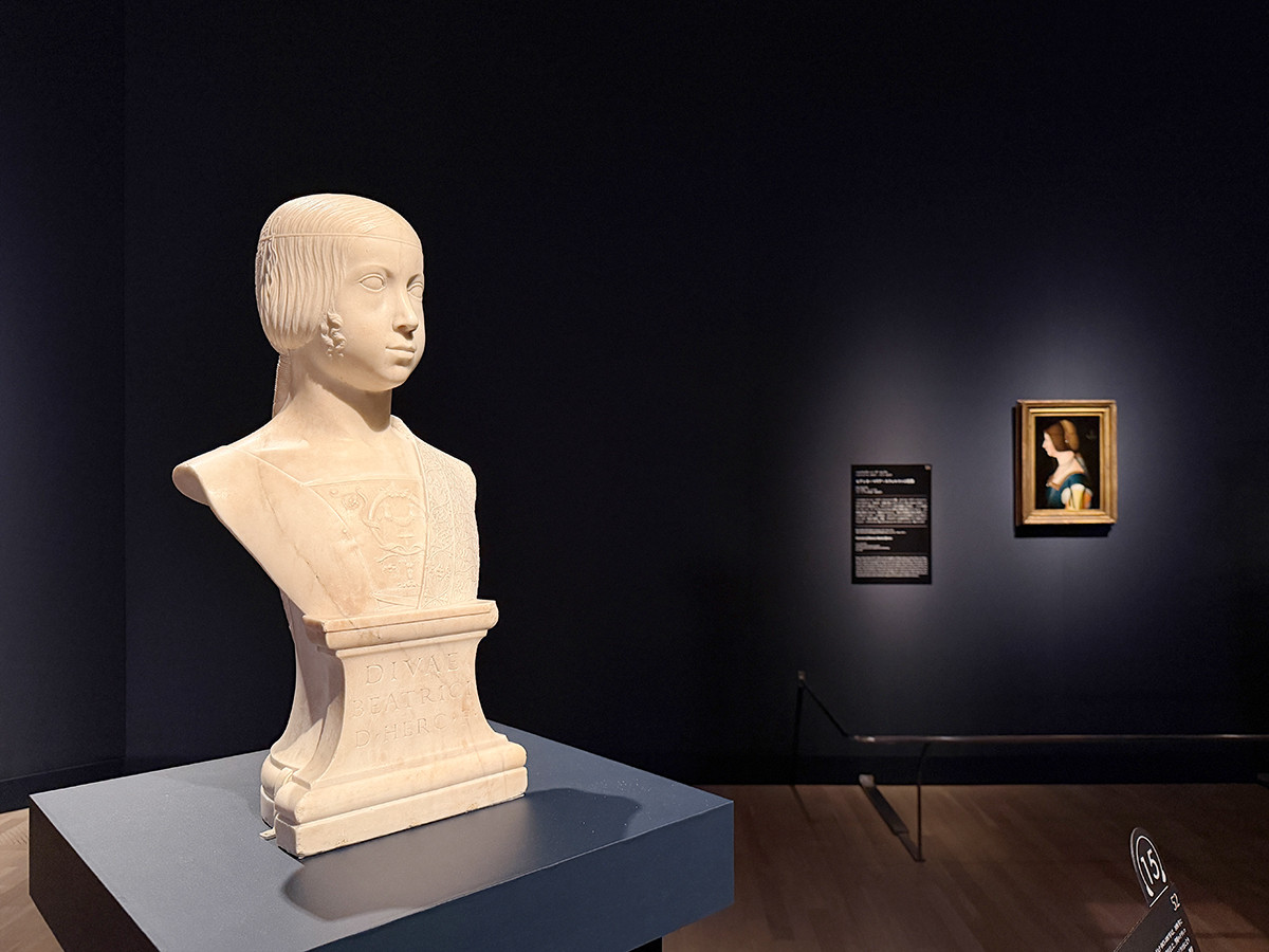 国立新美術館「ルーヴル美術館展　ルネサンス」会場より　第4章「肖像芸術の隆盛」　「ルーヴル美術館展　ルネサンス」国立新美術館、2026年、展示風景