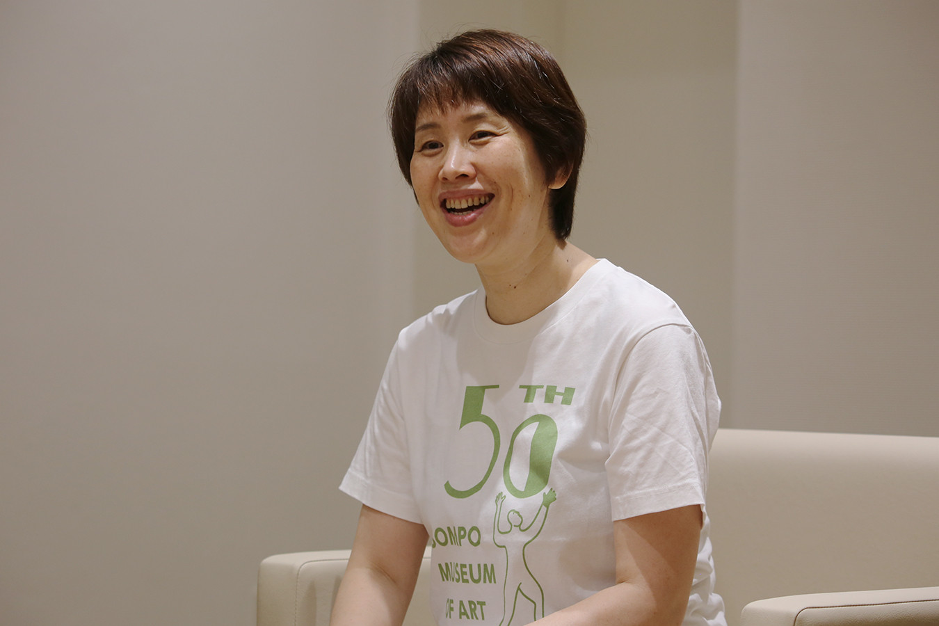 出口 知子（でぐち ともこ） ＳＯＭＰＯ美術館 事務局長