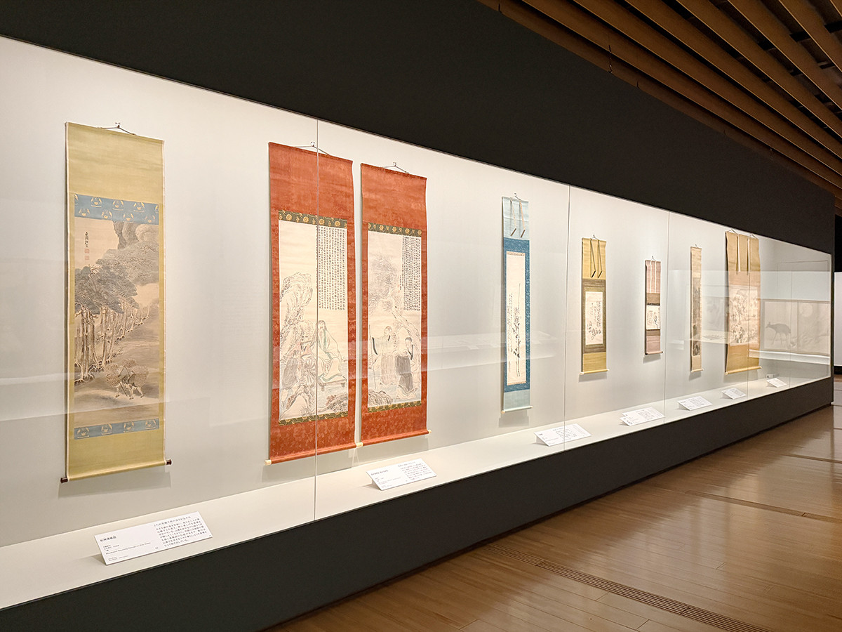 サントリー美術館「逸翁美術館コレクション 蕪村・呉春と茶の湯の名品」会場