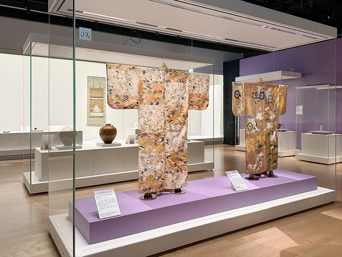 江戸東京博物館「江戸東京博物館リニューアル記念・NHK大河ドラマ特別展『豊臣兄弟!』」会場より 第4章「時の権力と美」