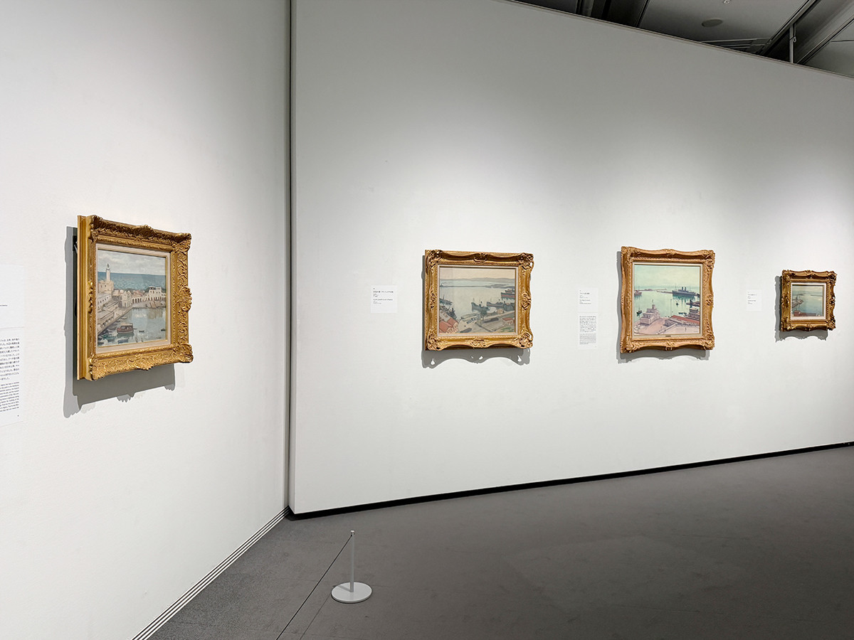 SOMPO美術館「開館50周年記念 アルベール・マルケ展」会場より 第3章「アルジェに恋して」
