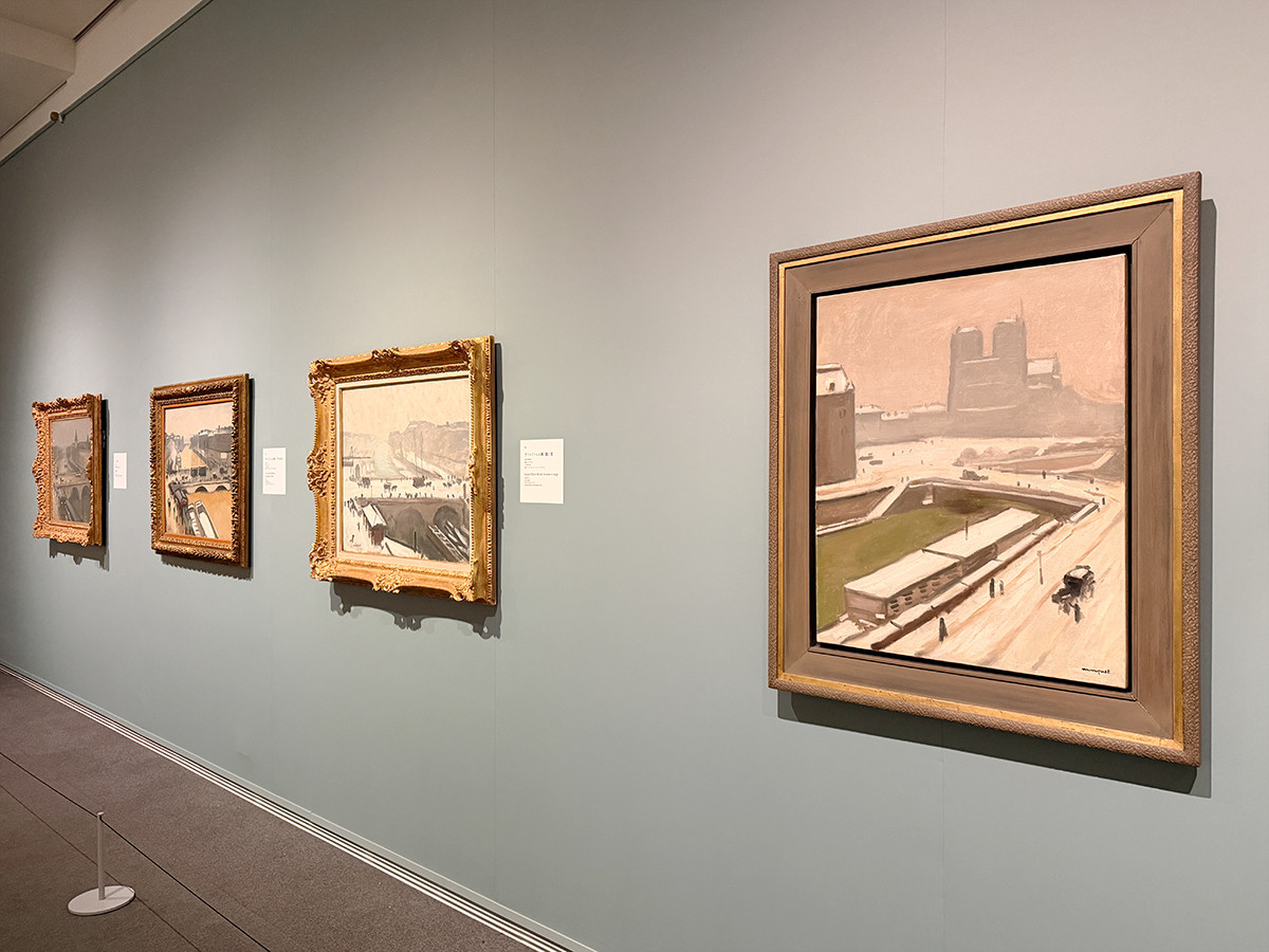 SOMPO美術館「開館50周年記念 アルベール・マルケ展」会場より 第2章「水辺の変奏 旅する画家」