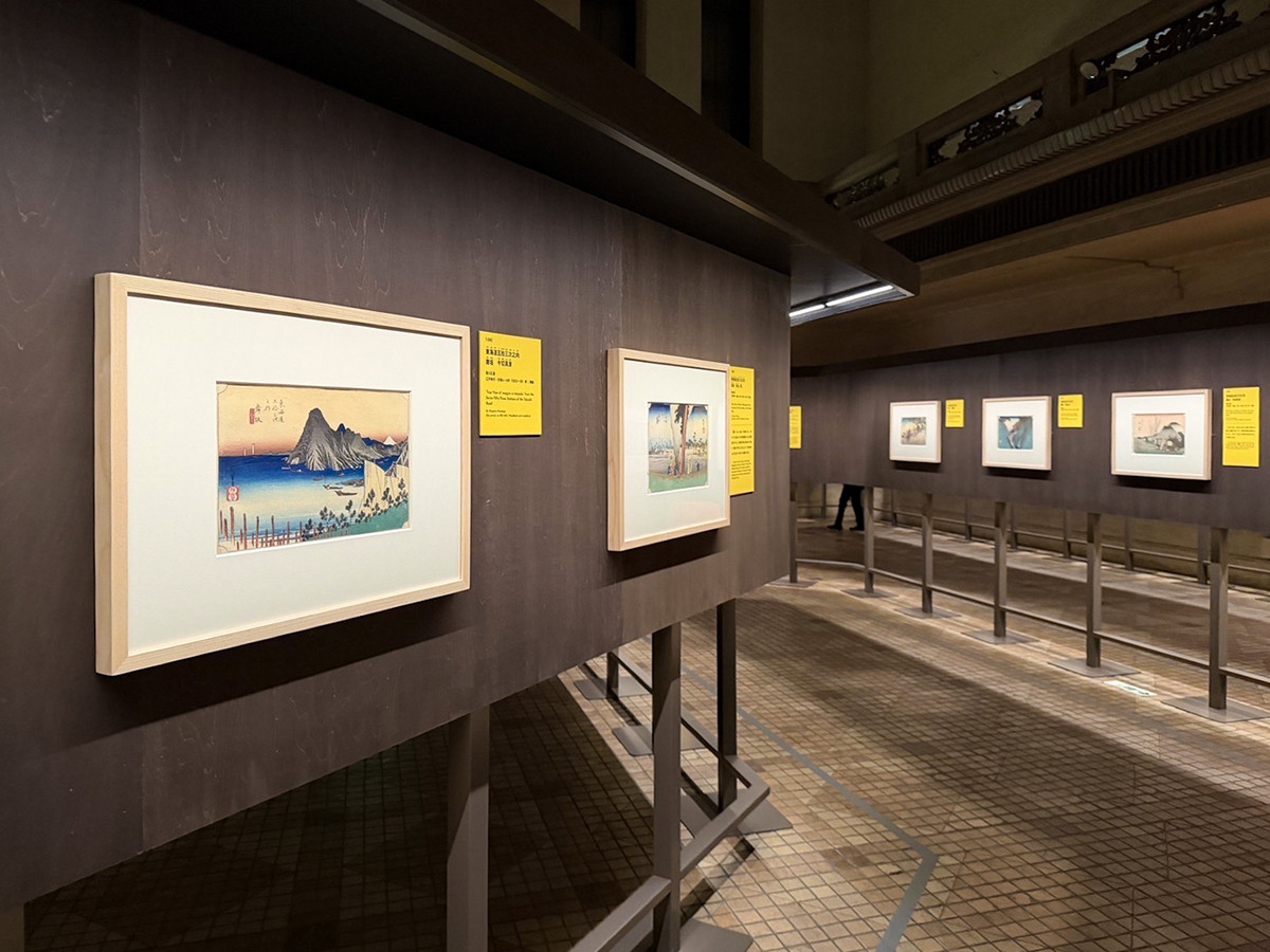 東京国立博物館「特別展 内山晋コレクション受贈記念『歌川広重 江戸のベストアングル』」会場