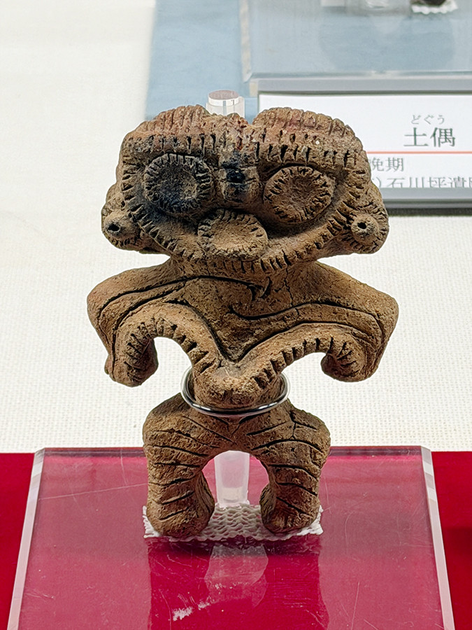 「みーたん」のモデルである、後藤遺跡から出土した「ミミズク土偶」