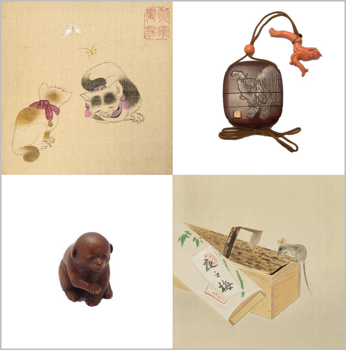 虎屋所蔵品展　　心なごむ動物たち