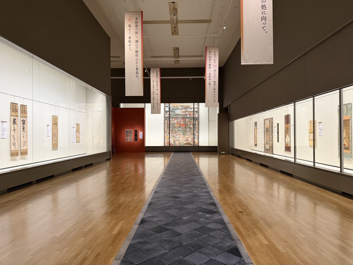 東京国立博物館「開創700年記念　特別展『大徳寺　本朝無双之禅苑』」会場