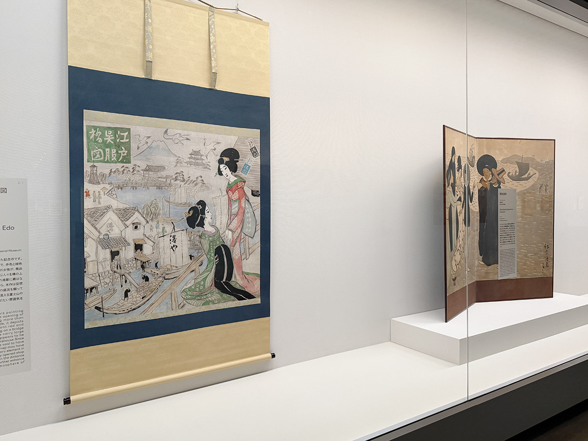 東京国立近代美術館「竹久夢二 時代を創る表現者」会場より 第3章「レトロモダンの創出」会場