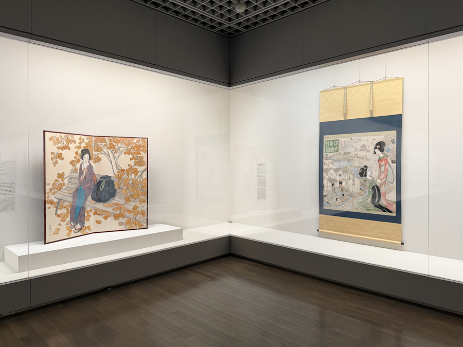 東京国立近代美術館「竹久夢二 時代を創る表現者」会場