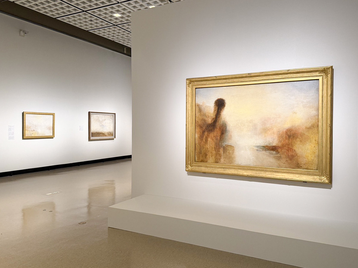 国立西洋美術館「テート美術館　ターナー展――崇高の絵画、現代美術との対話」会場