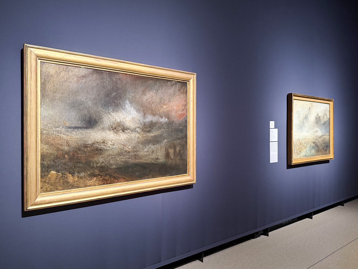 国立西洋美術館「テート美術館　ターナー展――崇高の絵画、現代美術との対話」会場