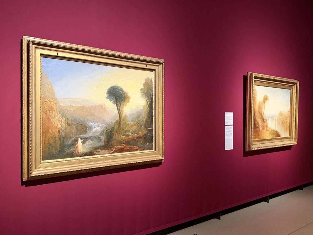 国立西洋美術館「テート美術館　ターナー展――崇高の絵画、現代美術との対話」会場