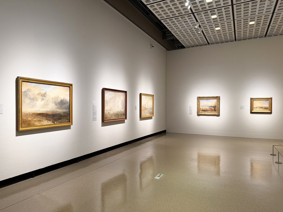 国立西洋美術館「テート美術館　ターナー展――崇高の絵画、現代美術との対話」会場