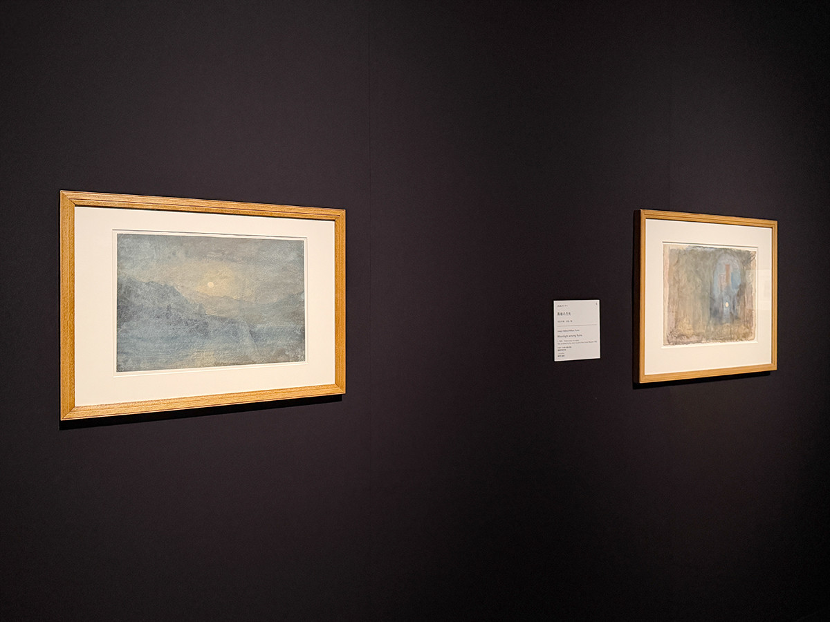 「テート美術館　ターナー展――崇高の絵画、現代美術との対話」展示風景　国立西洋美術館　2026年