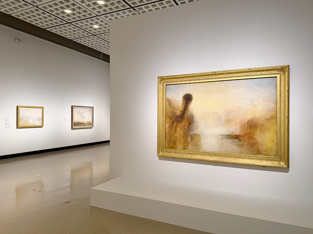 「テート美術館　ターナー展――崇高の絵画、現代美術との対話」展示風景　国立西洋美術館　2026年