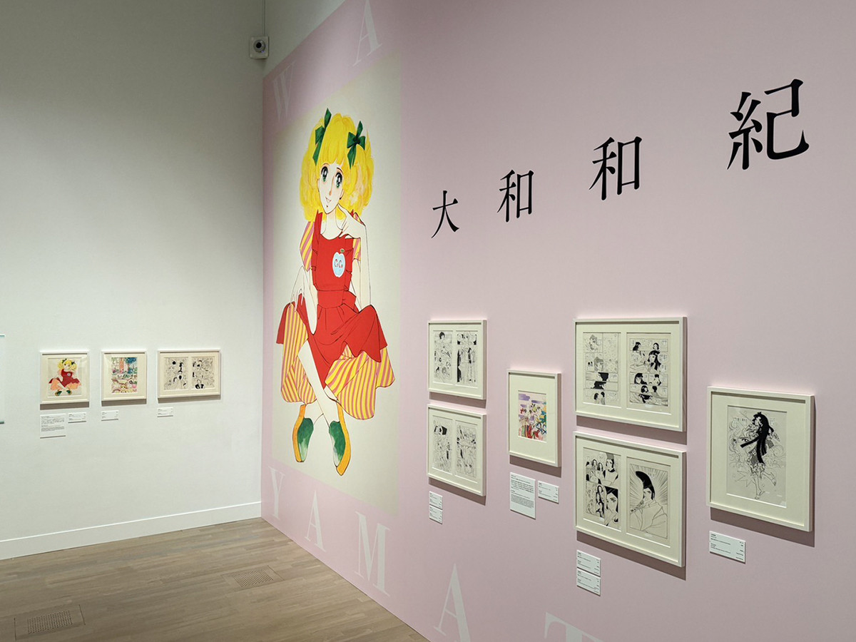 国立新美術館「少女漫画・インフィニティ　萩尾望都×山岸凉子×大和和紀 三人展」会場