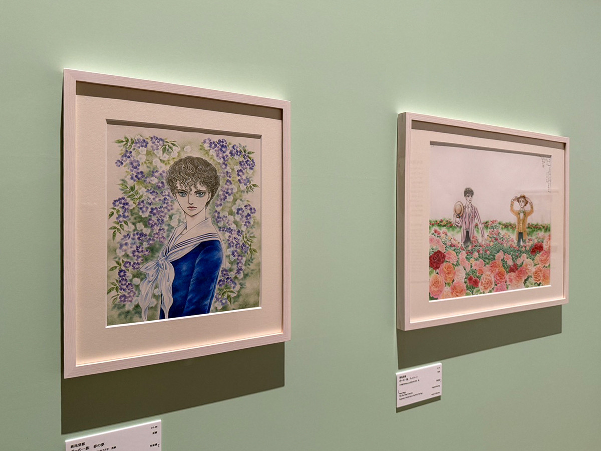 国立新美術館「少女漫画・インフィニティ　萩尾望都×山岸凉子×大和和紀 三人展」会場
