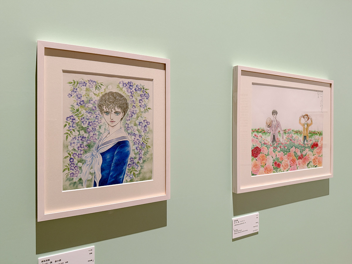 国立新美術館「少女漫画・インフィニティ 萩尾望都×山岸凉子×大和和紀 三人展」会場より 「少女漫画・インフィニティ 萩尾望都×山岸凉子×大和和紀 三人展」国立新美術館、2026-2027年、展示風景