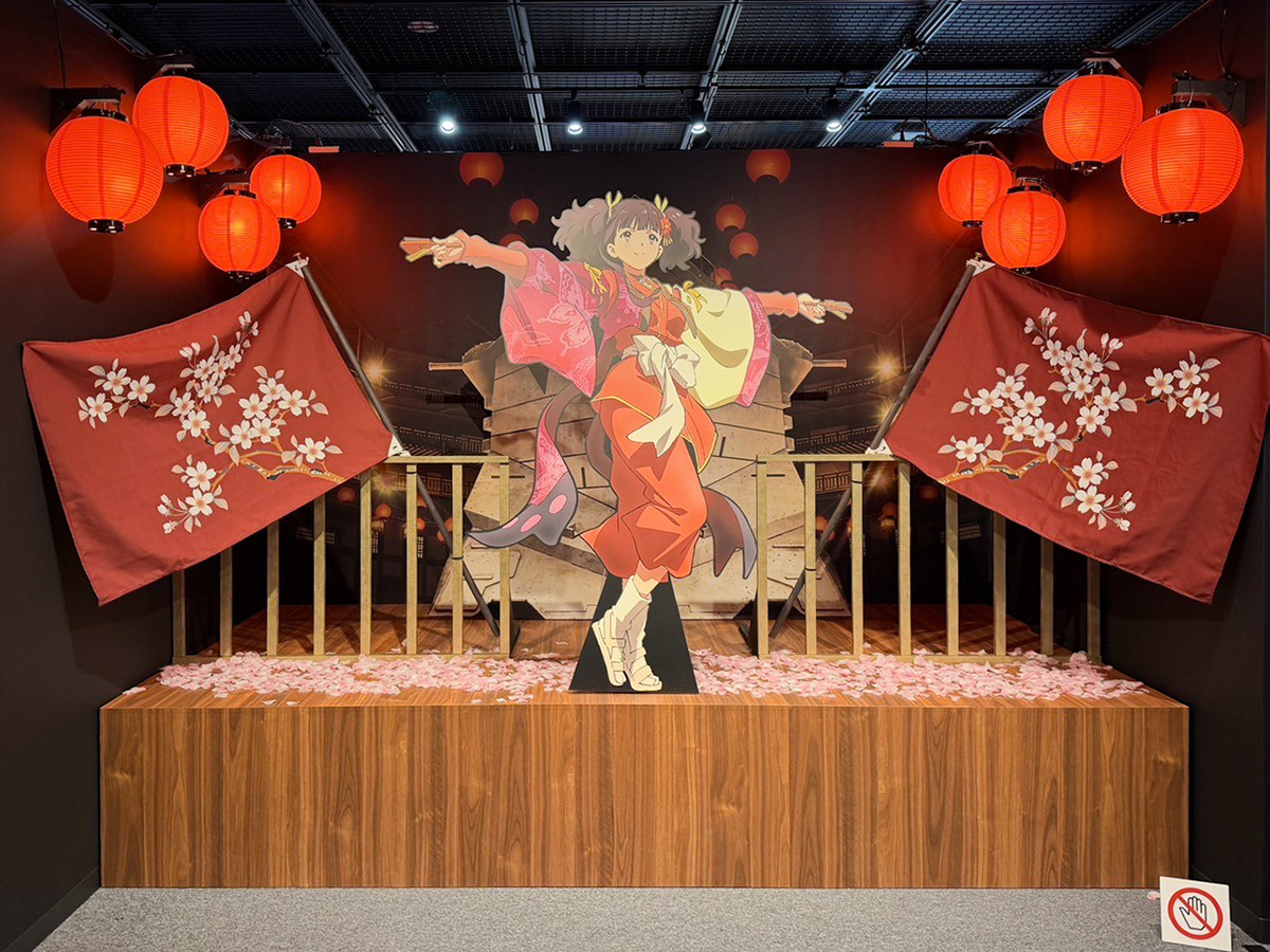 ギンザミライミュージアム「ギルティクラウン×甲鉄城のカバネリ展」会場