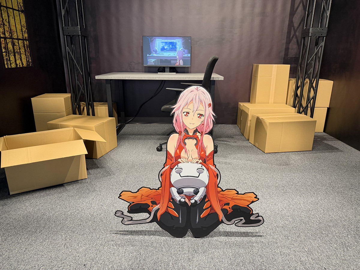 ギンザミライミュージアム「ギルティクラウン×甲鉄城のカバネリ展」会場