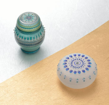 作家西真田幸子とんぼ玉