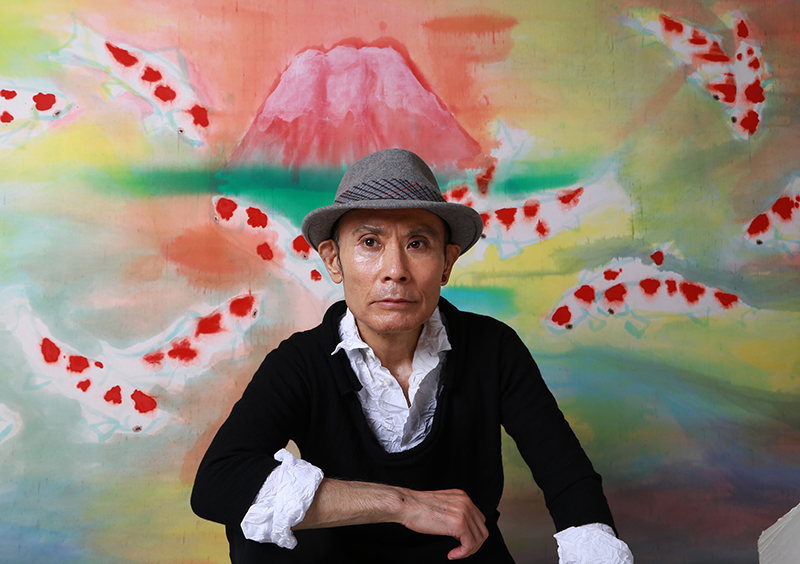 画業25周年・芸能生活45周年記念 片岡鶴太郎展 顔 ― faces ― | 展覧会