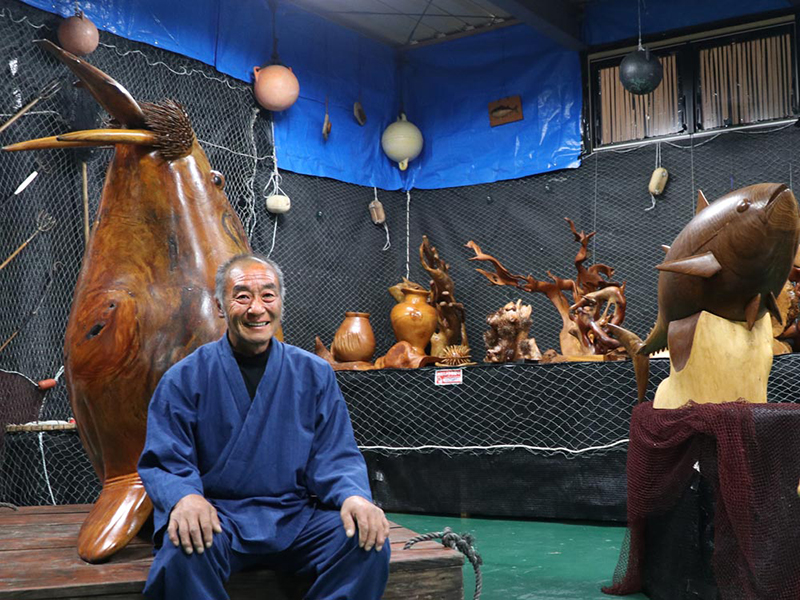 魚の番屋　深渡栄一美術館