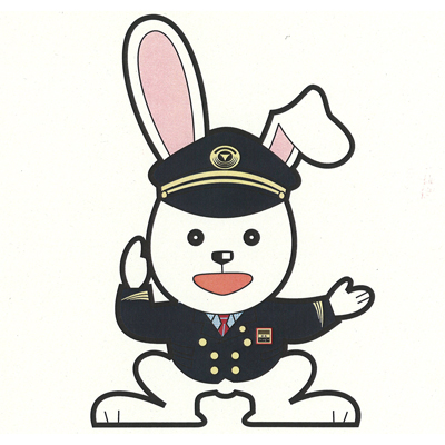 ラッピーちゃん（電車とバスの博物館）