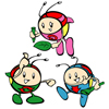 未来ホタル（デューくん、ユーちゃん、サイくん）（北九州市環境ミュージアム）