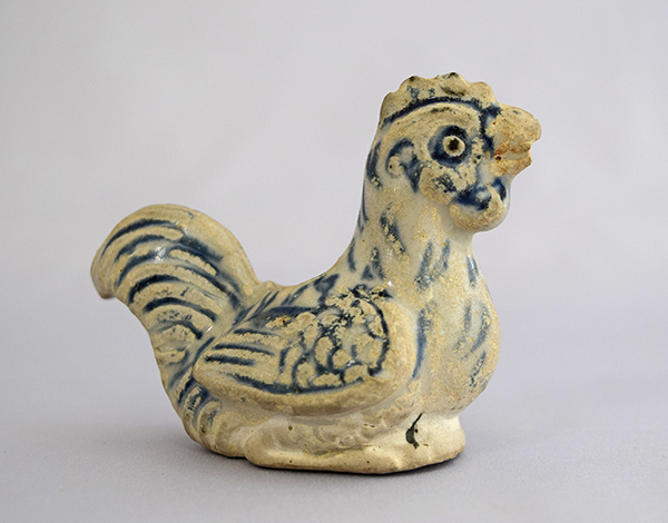 《青花鶏形水滴（せいかにわとりがたすいてき）》