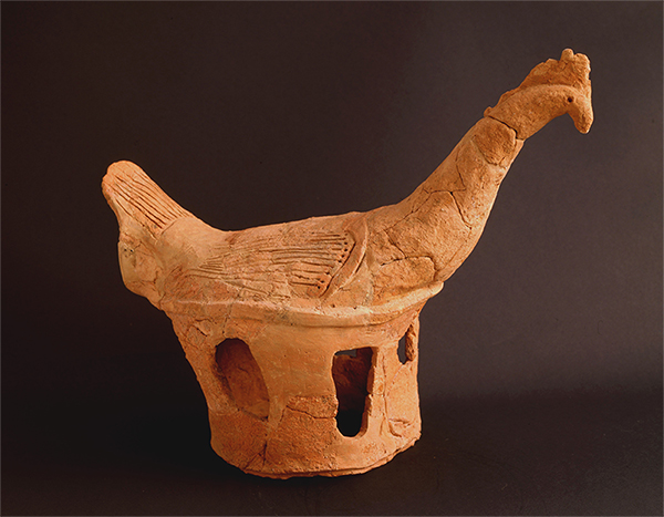 《鶏形埴輪（雄）》