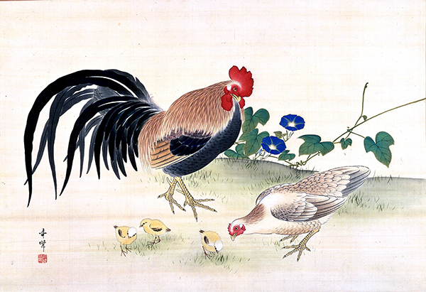 《鶏図》