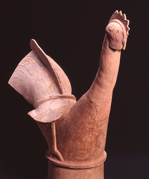 《四条1号墳 鶏埴輪》