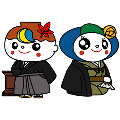 くさどっきー・せんちゃん（坂本龍馬・乙女バージョン）（ふくやま草戸千軒ミュージアム（広島県立歴史博物館））