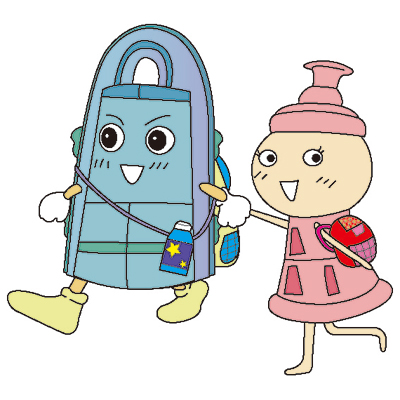 どうたくん・すえちゃん（豊田市郷土資料館）