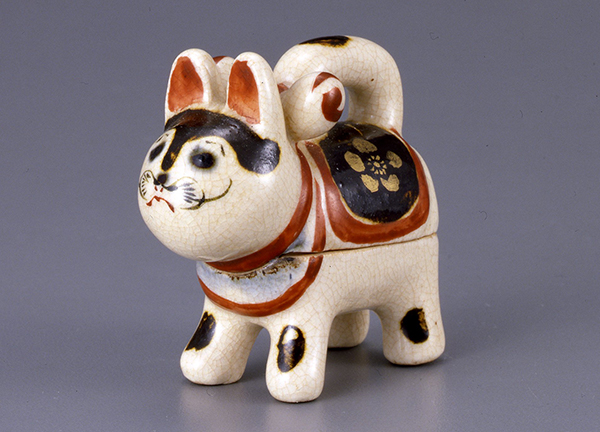 《犬張子香合》